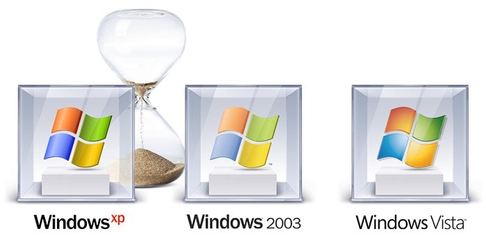 Support for Windows XP/Windows 2003/Windows Vista to be discontinued after 01 October 2017