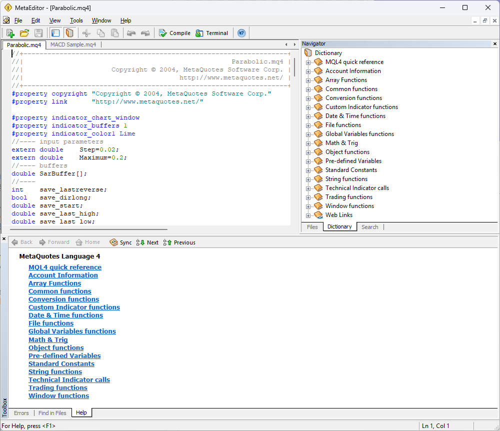 The reference, source code, and compilation tools were all available in one place The reference, source code, and compilation tools were all available in one place
