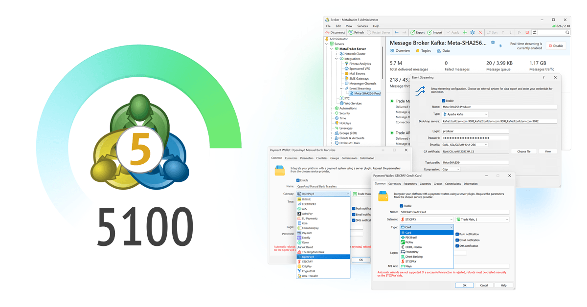 New MetaTrader 5 Platform Build 5100: Transition to Git and MQL5 Algo Forge developer hub, dark theme and interface improvements