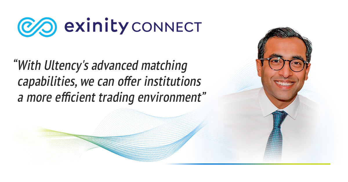 Exinity Connect присоединилась к системе Ultency в качестве поставщика ликвидности Exinity Connect присоединилась к системе Ultency в качестве поставщика ликвидности