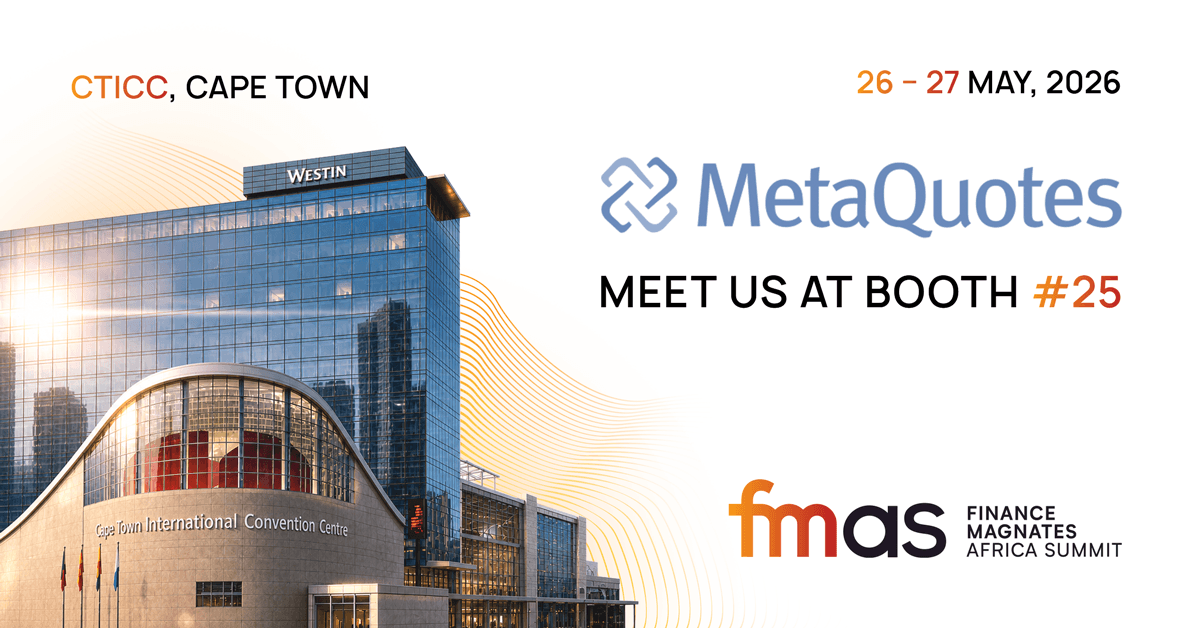 MetaQuotes to Showcase Latest Innovations at FMAS:26 in Cape Town