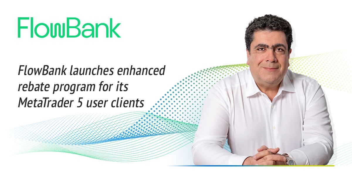 FlowBank launches enhanced rebate program for its MetaTrader 5 user clients